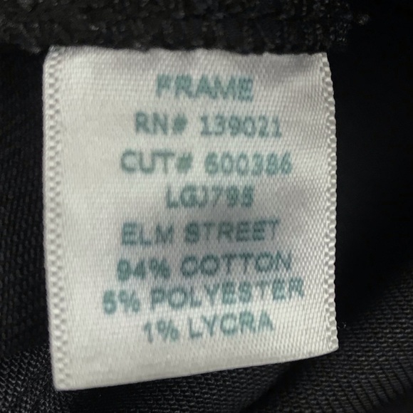 Frame Le Garçon Skinny Distressed Jeans size 24 - Picture 8 of 8